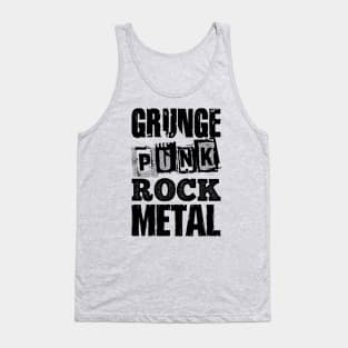 GRUNGE PUNK ROCK METAL Tank Top